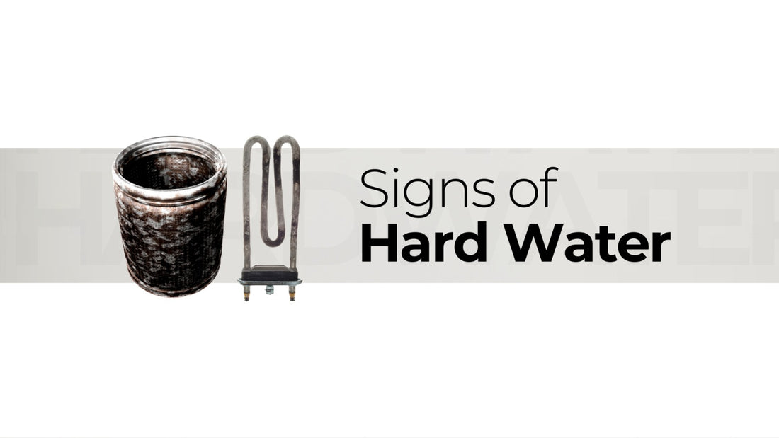 Signs of hard water