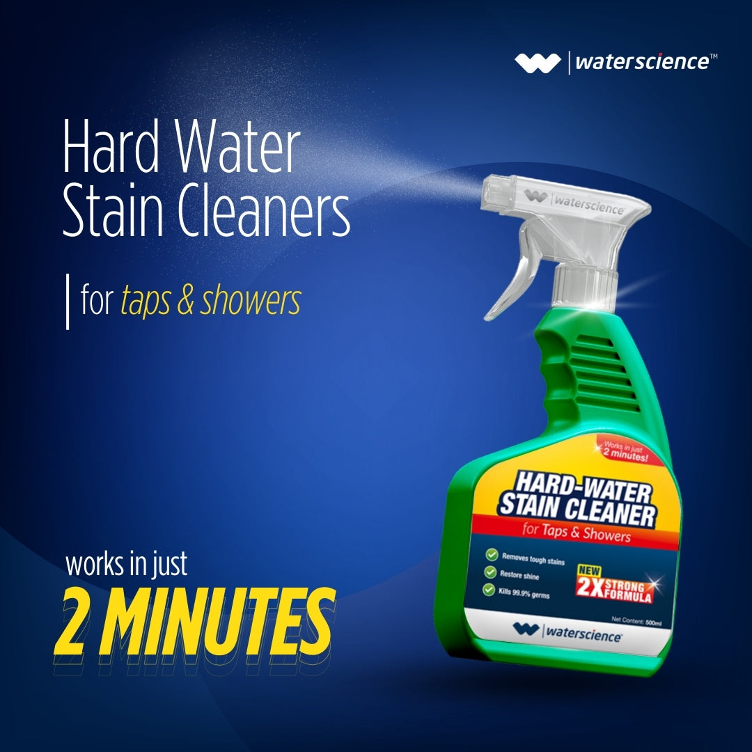 Hardwater Stain Remover Spray for Shower and Tap