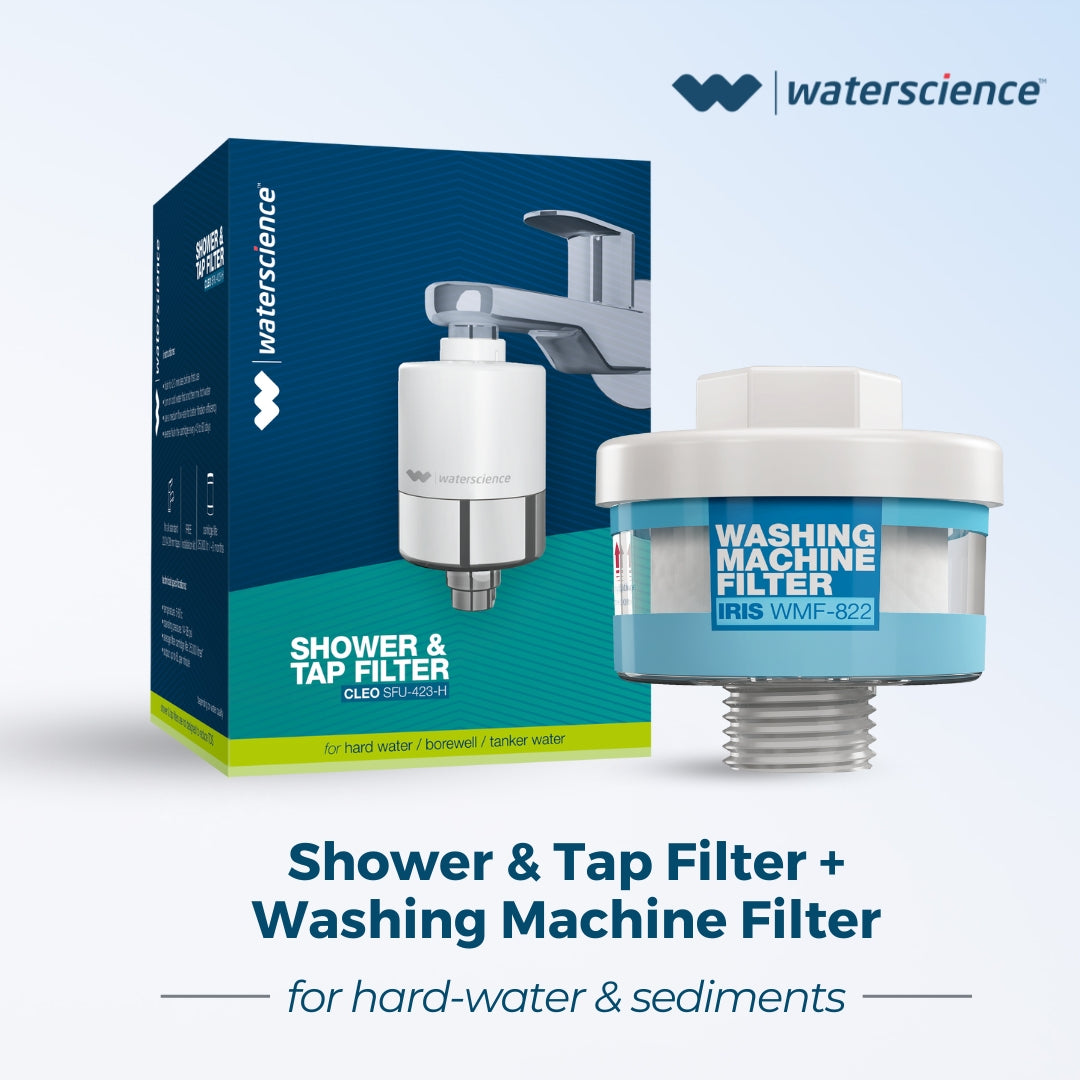 CLEO Shower & Tap Filter + Washing Machine Filter : COMBO OFFER