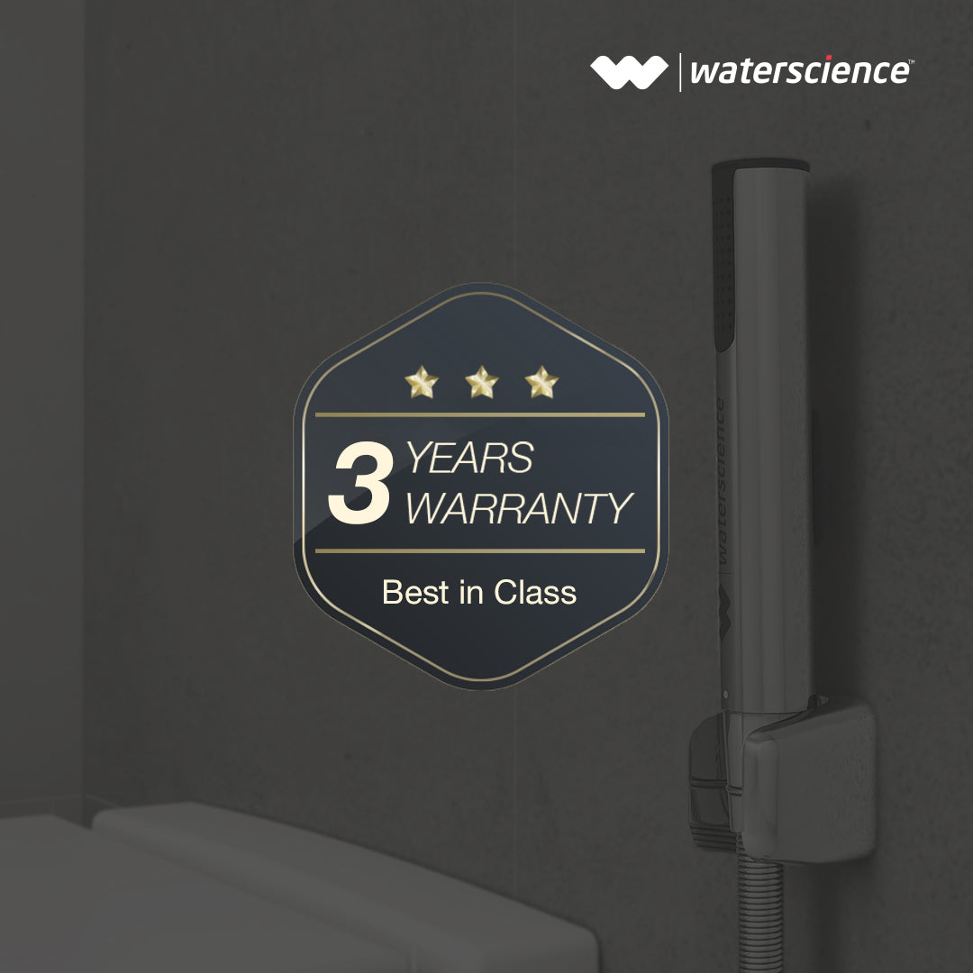 WaterScience Water Saving Health Faucet | Stainless Steel | 3 Flow Modes | Chrome Finish | Without Hose - PURO-HFE-824