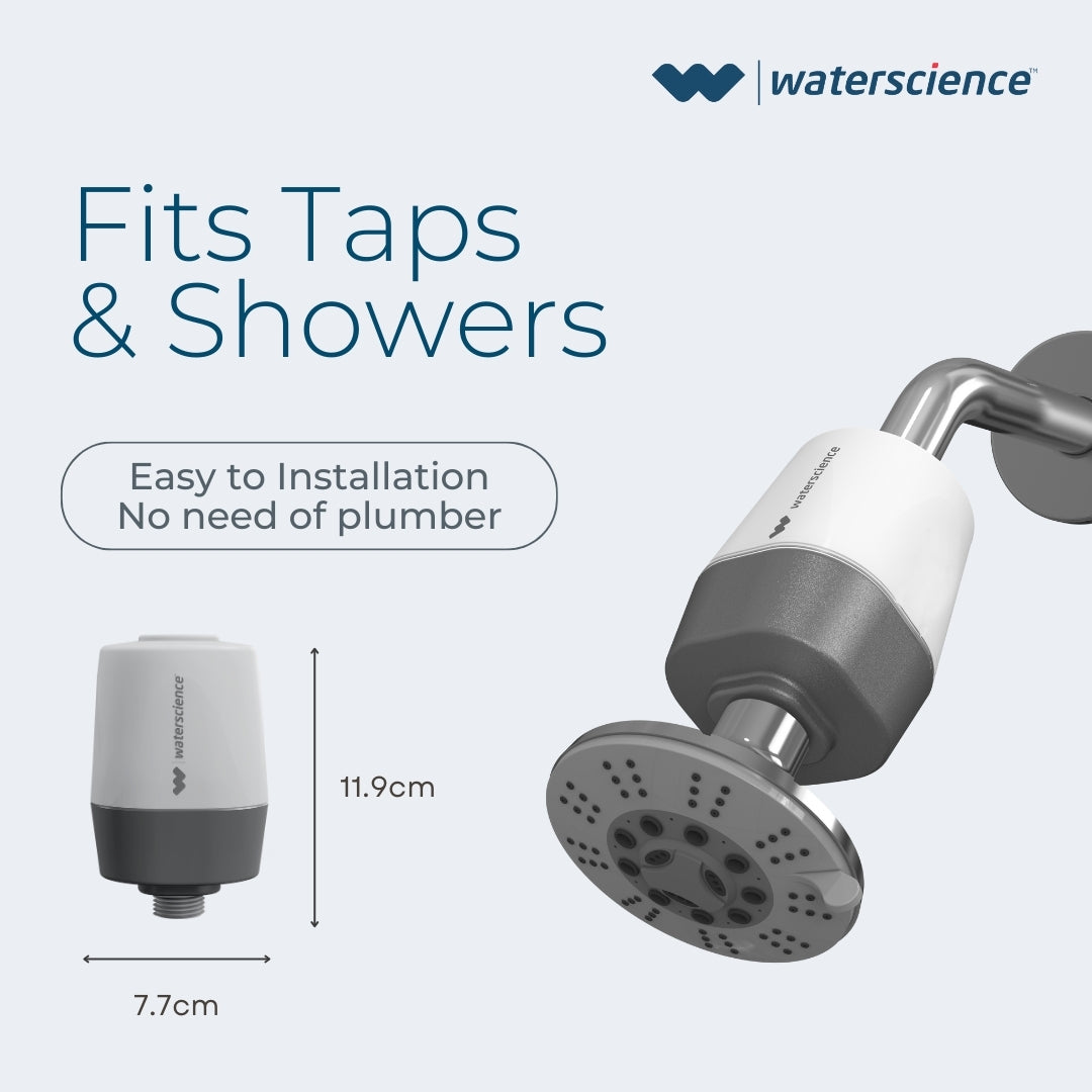 Shower & Tap Filter for Hard Water - CLEO SFU 717