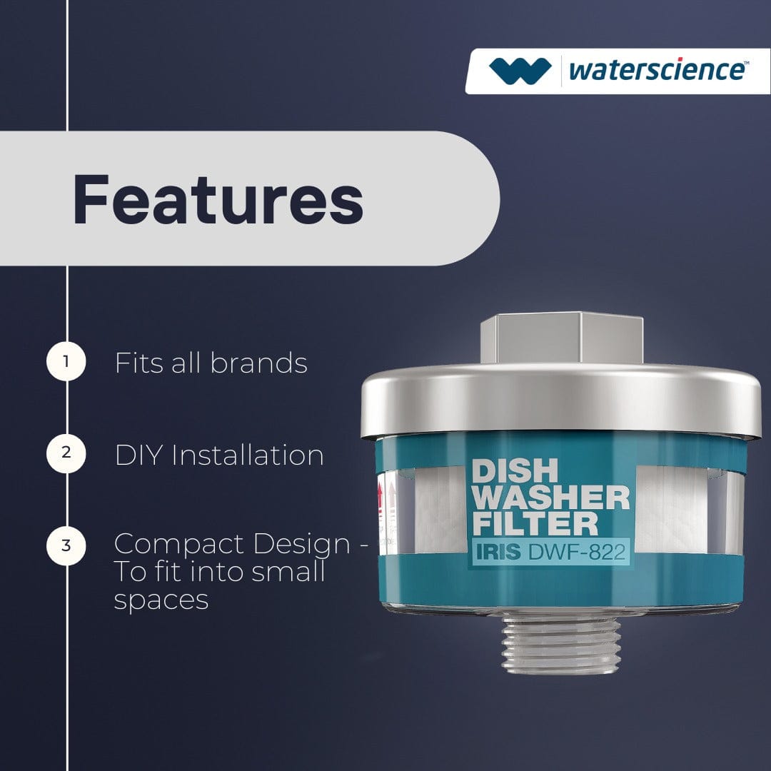 Dishwasher Filter for Hard Water and Sediments