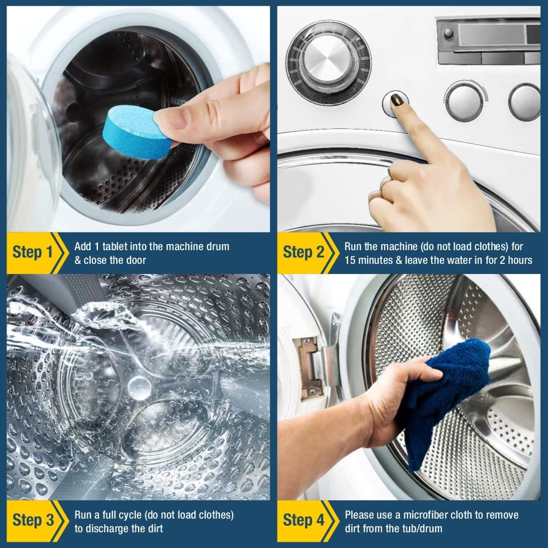 COMBO: CLEO Shower & Tap Filter SFU-1020 + Washing Machine Descaler (Pack of 12)